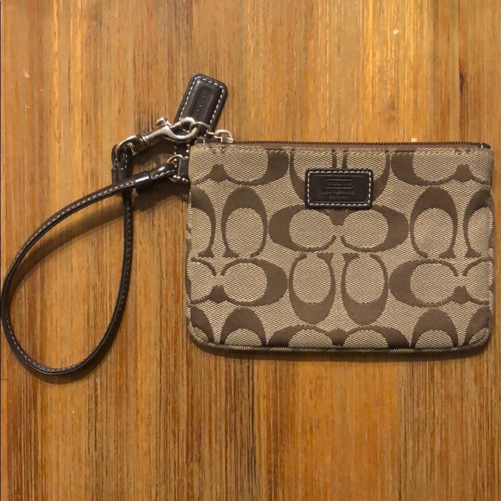 Coach wristlet